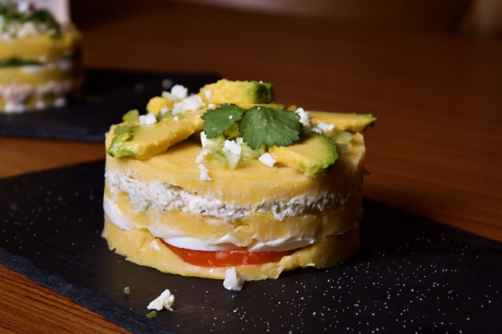 鮪魚馬鈴薯塔 Causa de atún